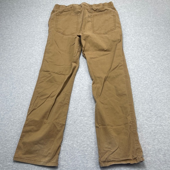 Cat & Jack Other - Cat & Jack Pants Boys 16 Husky Straight Brown Reinforced Knee 4 Pack Bundle EUC